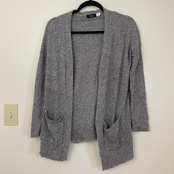 BDG Thin-knit Heather Grey Cardigan - Picture 1 of 2